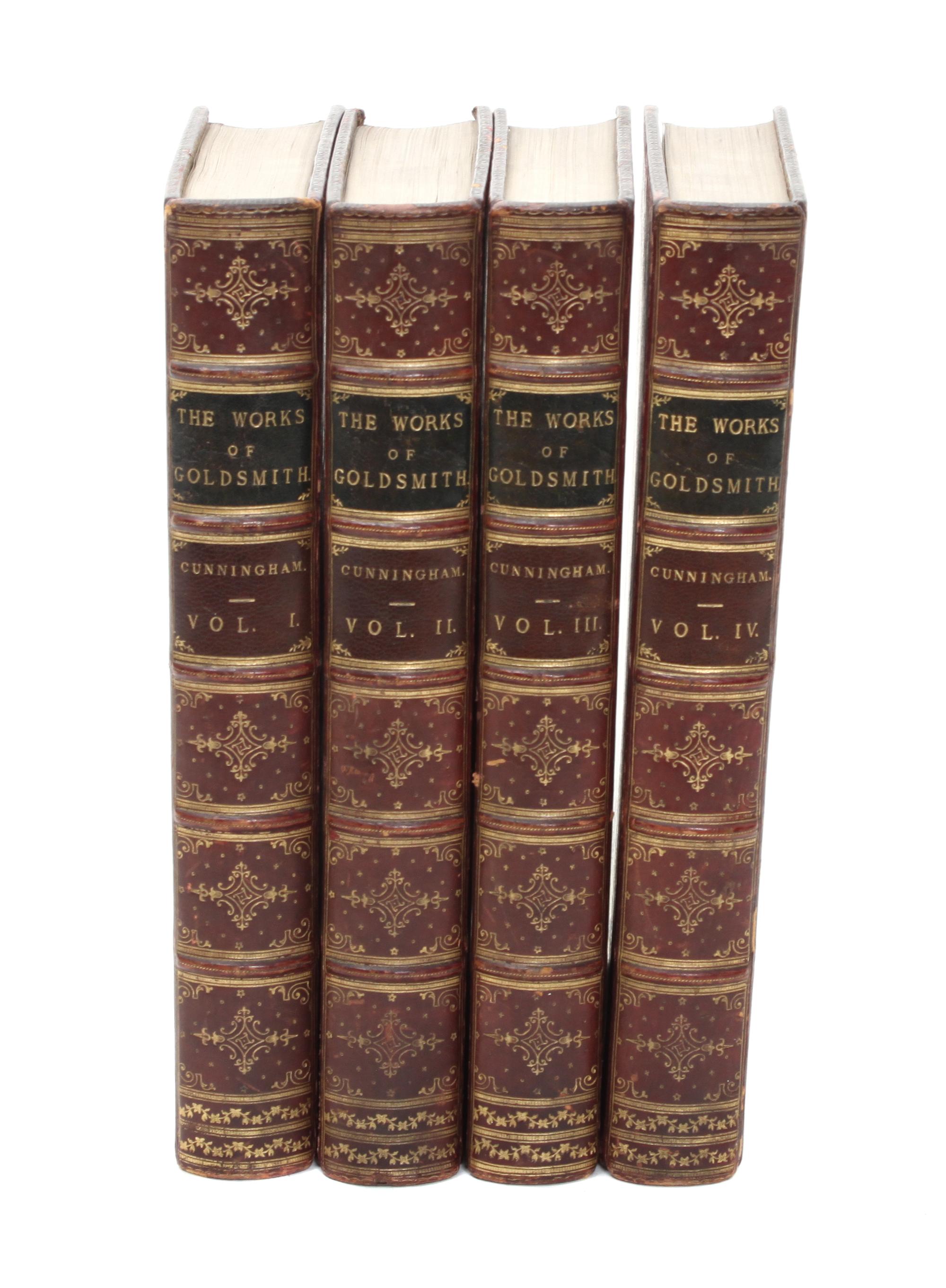 (CUNNINGHAM, PETER F.S.A.) GOLDSMITH, OLIVER