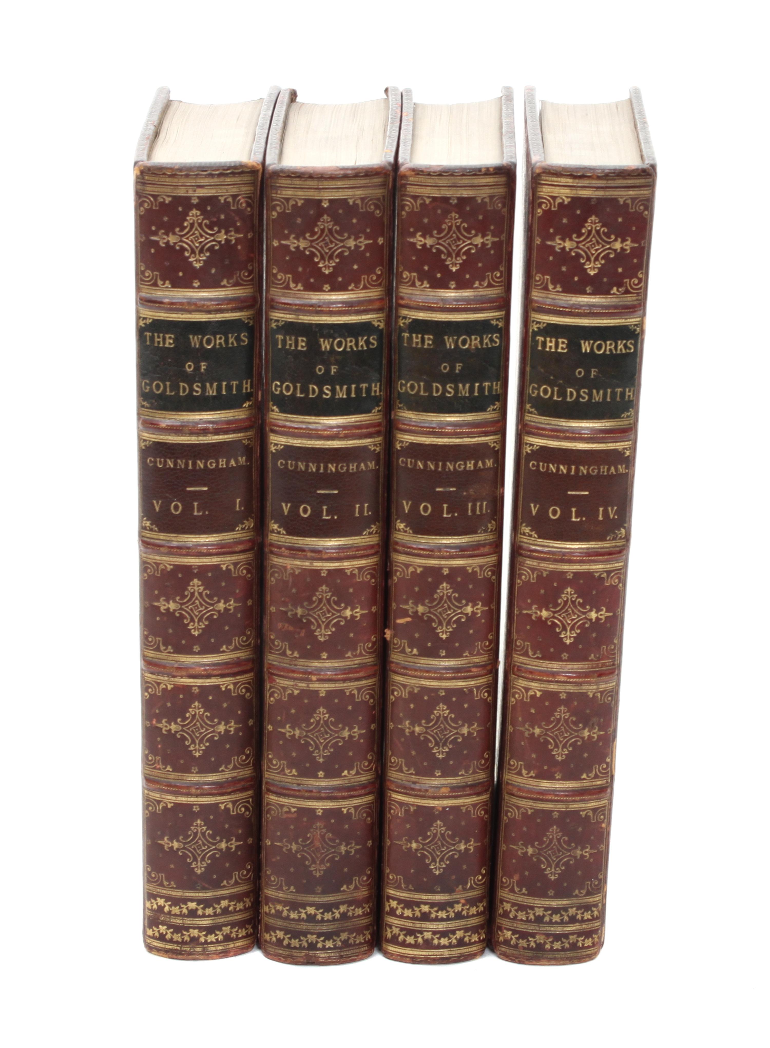 (CUNNINGHAM, PETER F.S.A.) GOLDSMITH, OLIVER