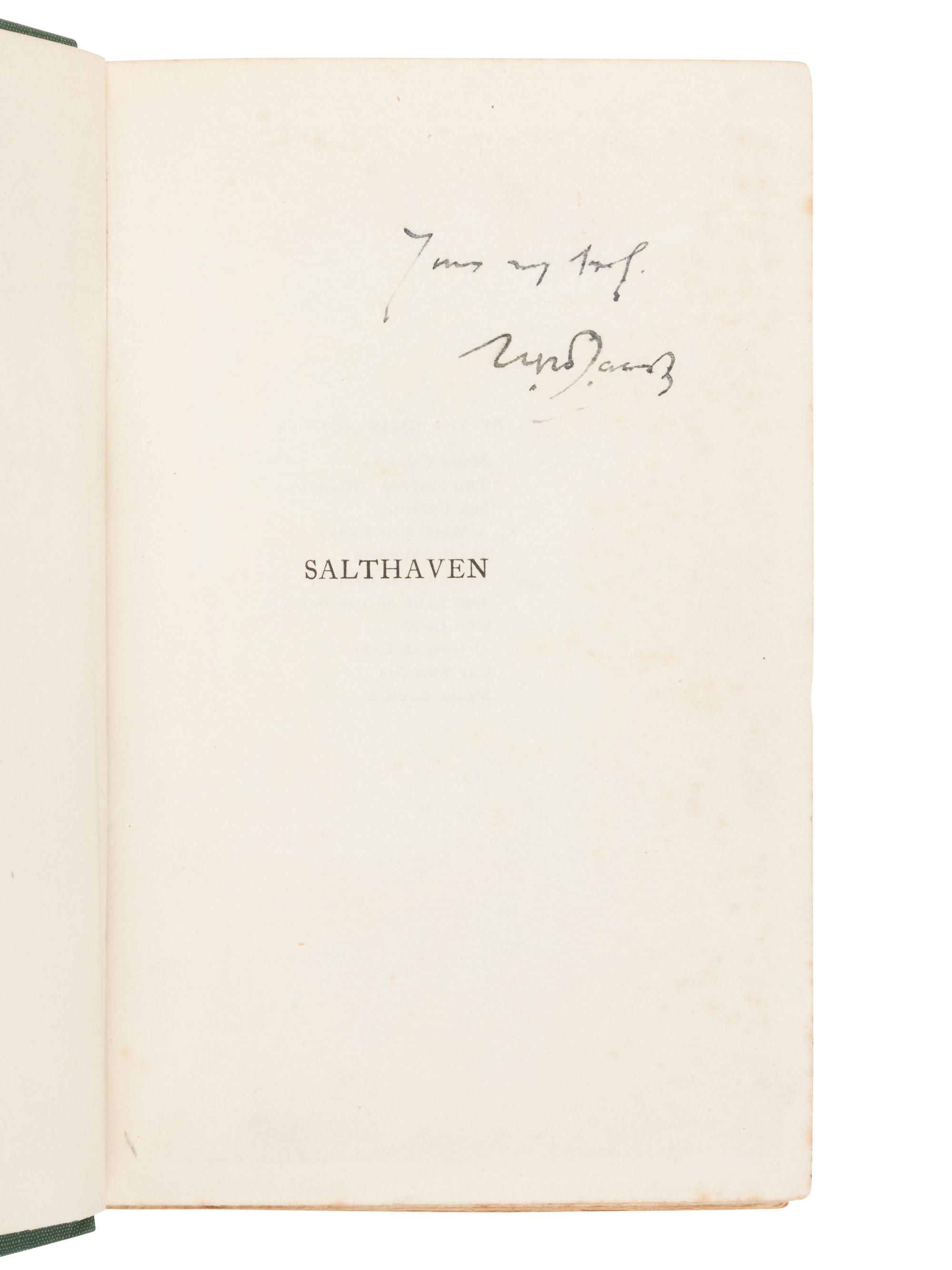 JACOBS, William Wymark (1863-1943). A group of 5 FIRST EDITIONS, comprising:
