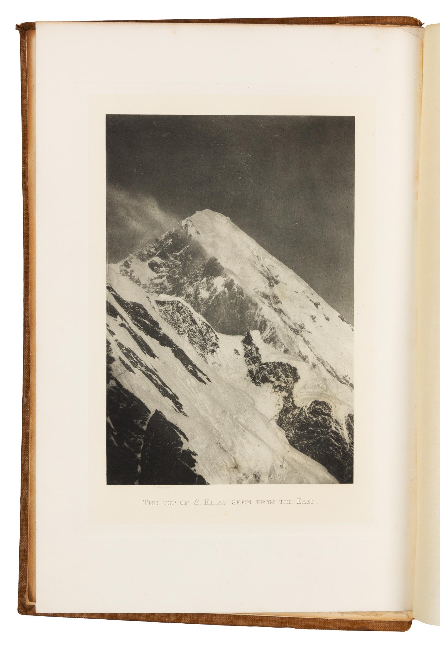 FILIPPI, Filippo de (1869-1938). The Ascent of Mount St. Elias [Alaska]. London, 1900. FIRST EDITION, LIMITED ISSUE.