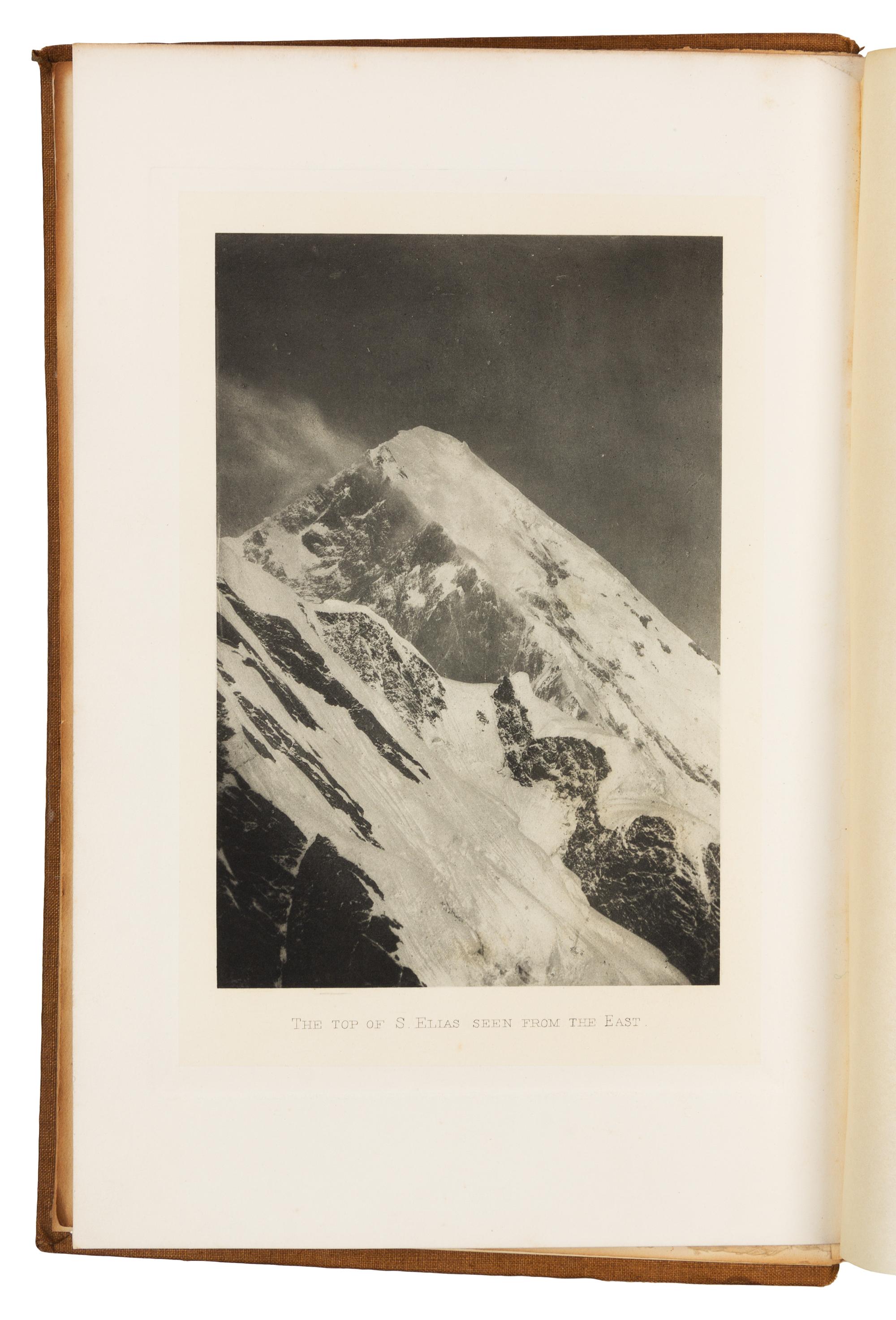 FILIPPI, Filippo de (1869-1938). The Ascent of Mount St. Elias [Alaska]. London, 1900. FIRST EDITION, LIMITED ISSUE.