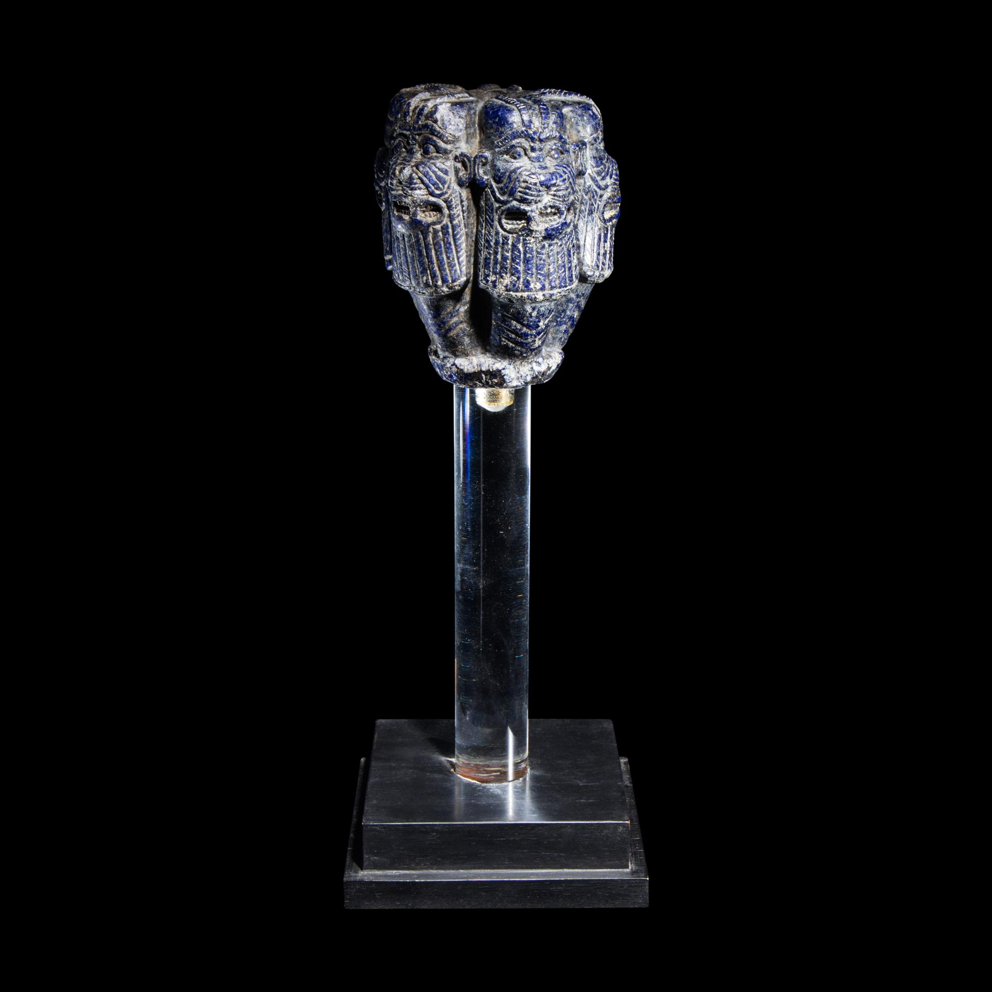 A Neo-Assyrian Lapis Lazuli Complex of the Guardian Pazuzu