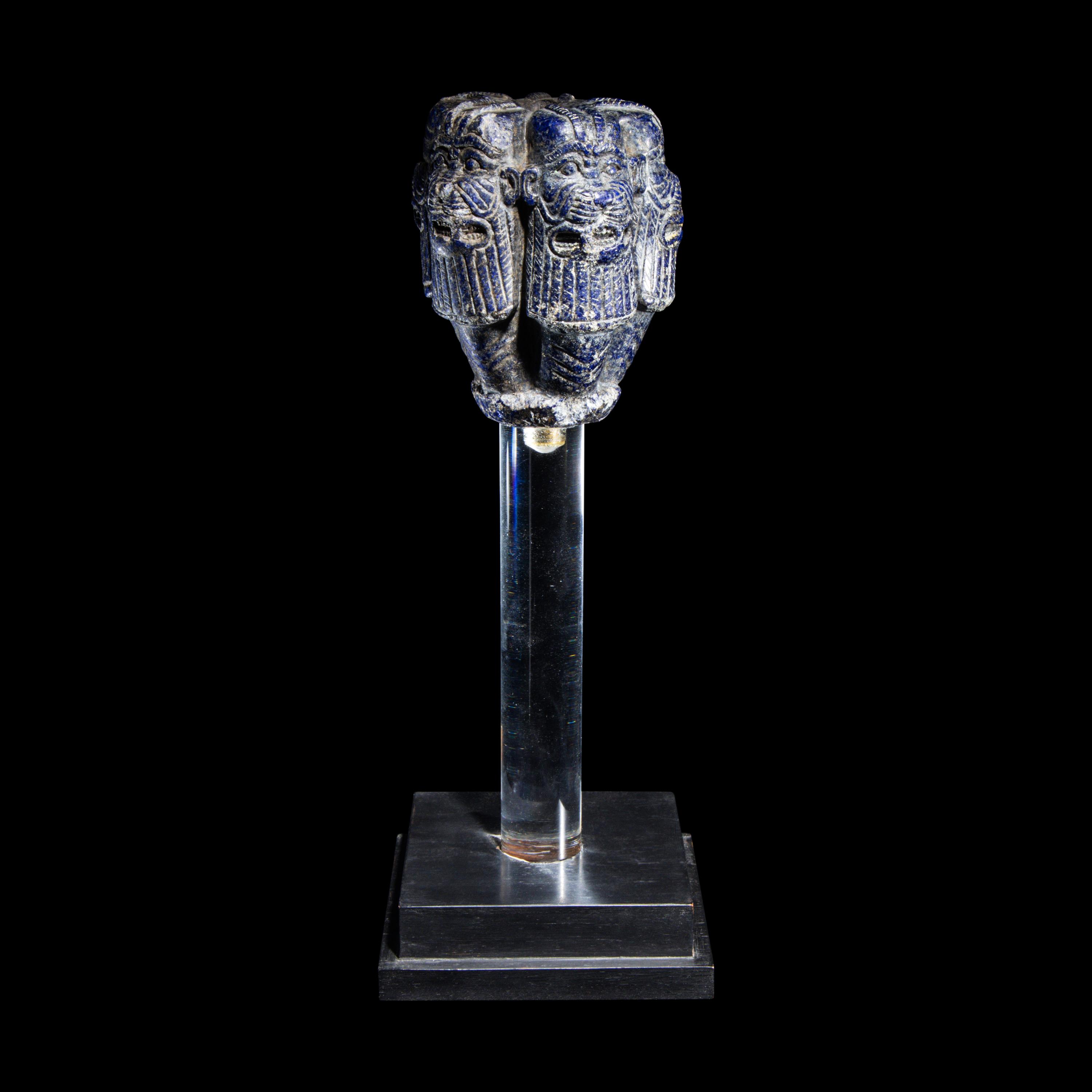 A Neo-Assyrian Lapis Lazuli Complex of the Guardian Pazuzu
