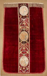 An Embroidered Velvet Antependium