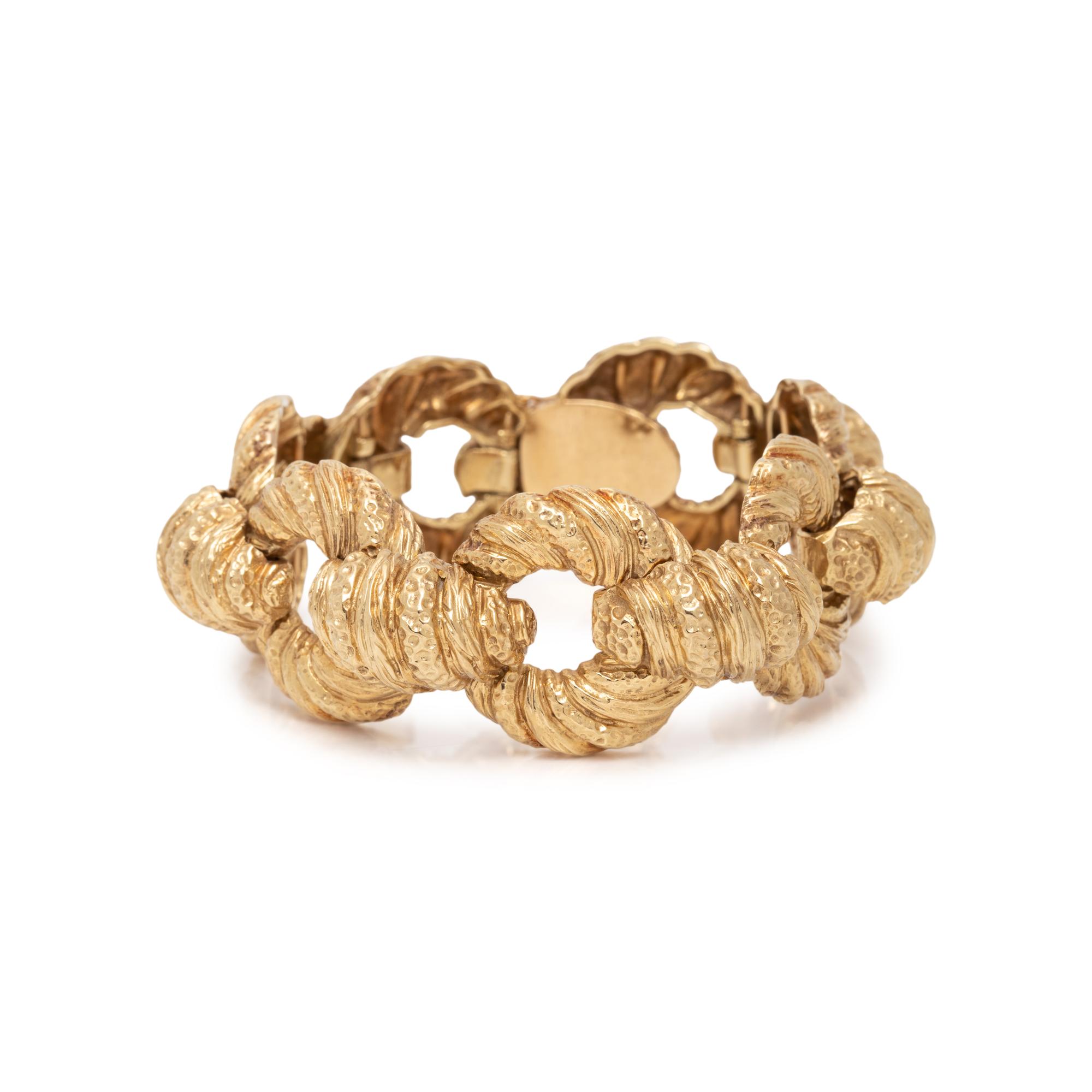 YELLOW GOLD BRACELET