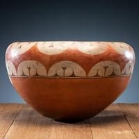 Rosalie Medina Toribo (Zia, ca 1858-1950) Attributed, Dough Bowl