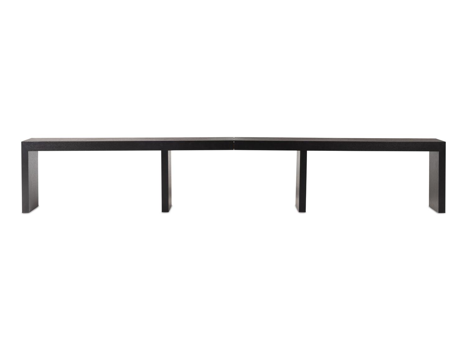 A Custom Ebonized Console Table