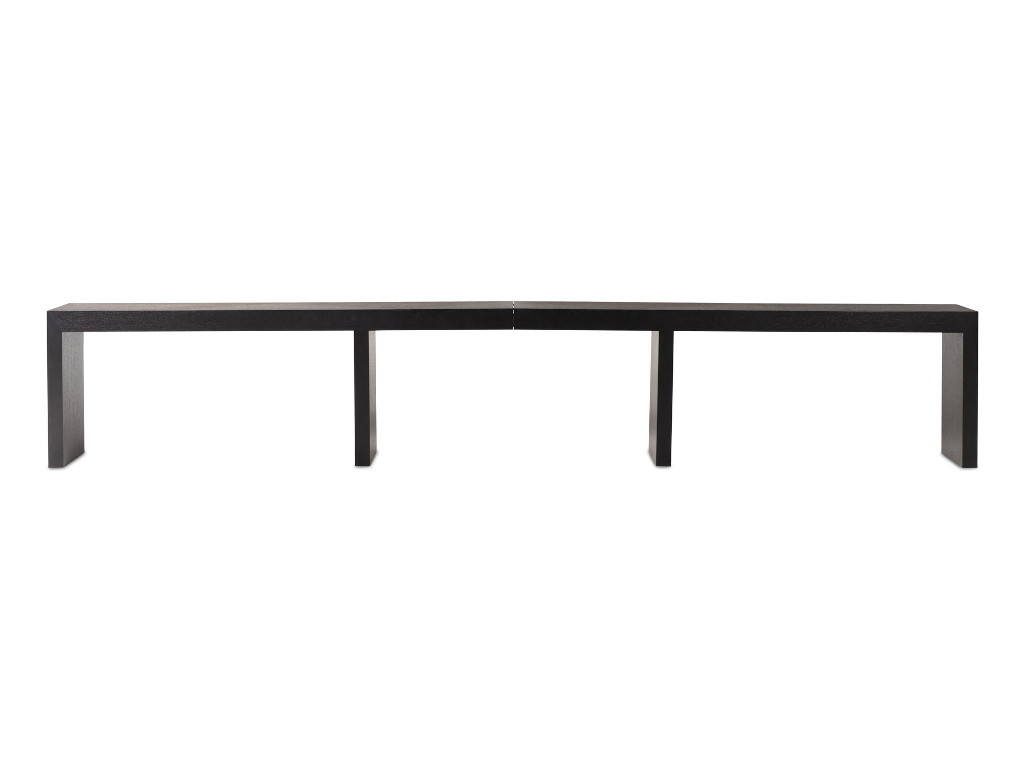 A Custom Ebonized Console Table