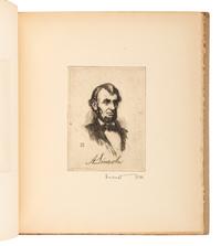 [LINCOLN, Abraham (1809-1865)]. WALL, Bernhardt (1872-1956). The Gettysburg Speech . New York: Bernhardt Wall, 1924.
