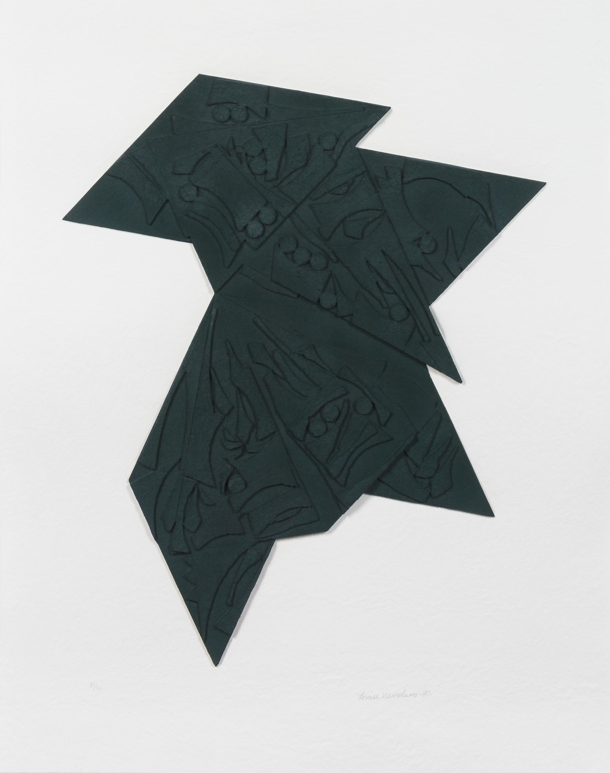 Louise Nevelson, (American, 1899-1988), Six Pointed Star, 1980