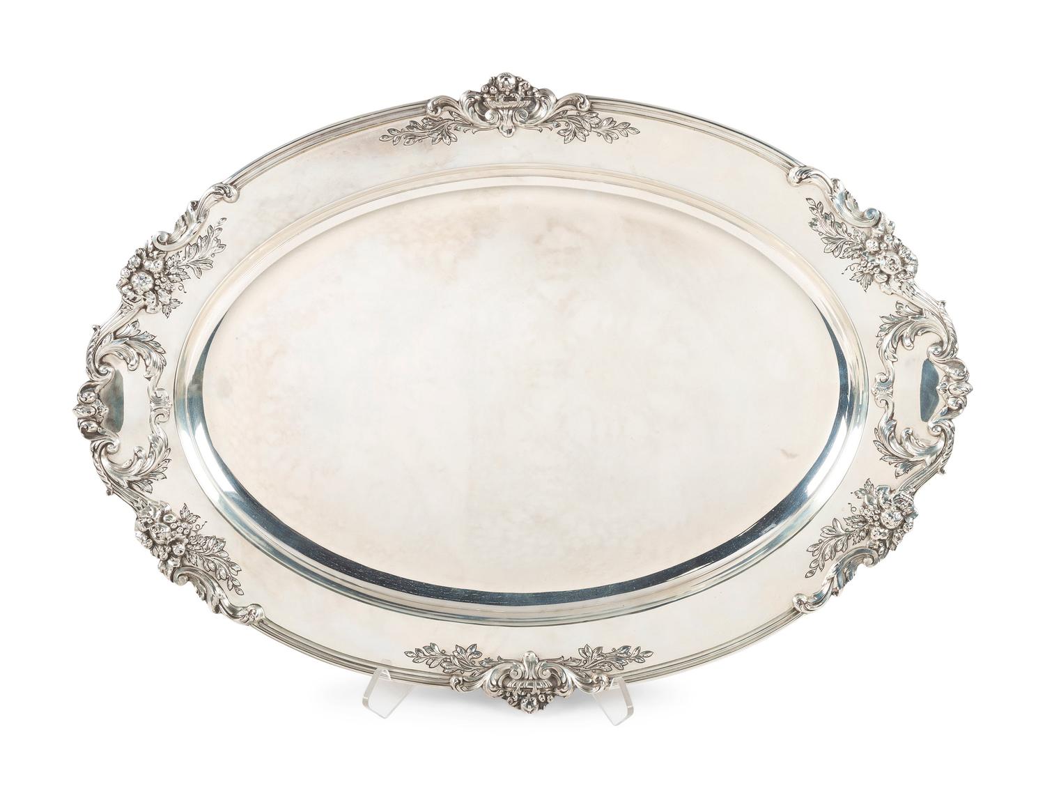 A Reed & Barton 'Francis I' Silver Serving Tray