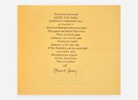 [Children's & Illustrated] Gorey, Edward: Group of 9 Signed Albondocani Press Publications