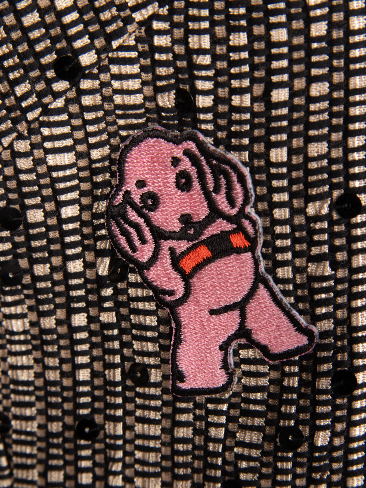 LIBERTINE, EMBROIDERED TWEED COAT