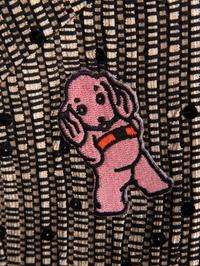 LIBERTINE, EMBROIDERED TWEED COAT