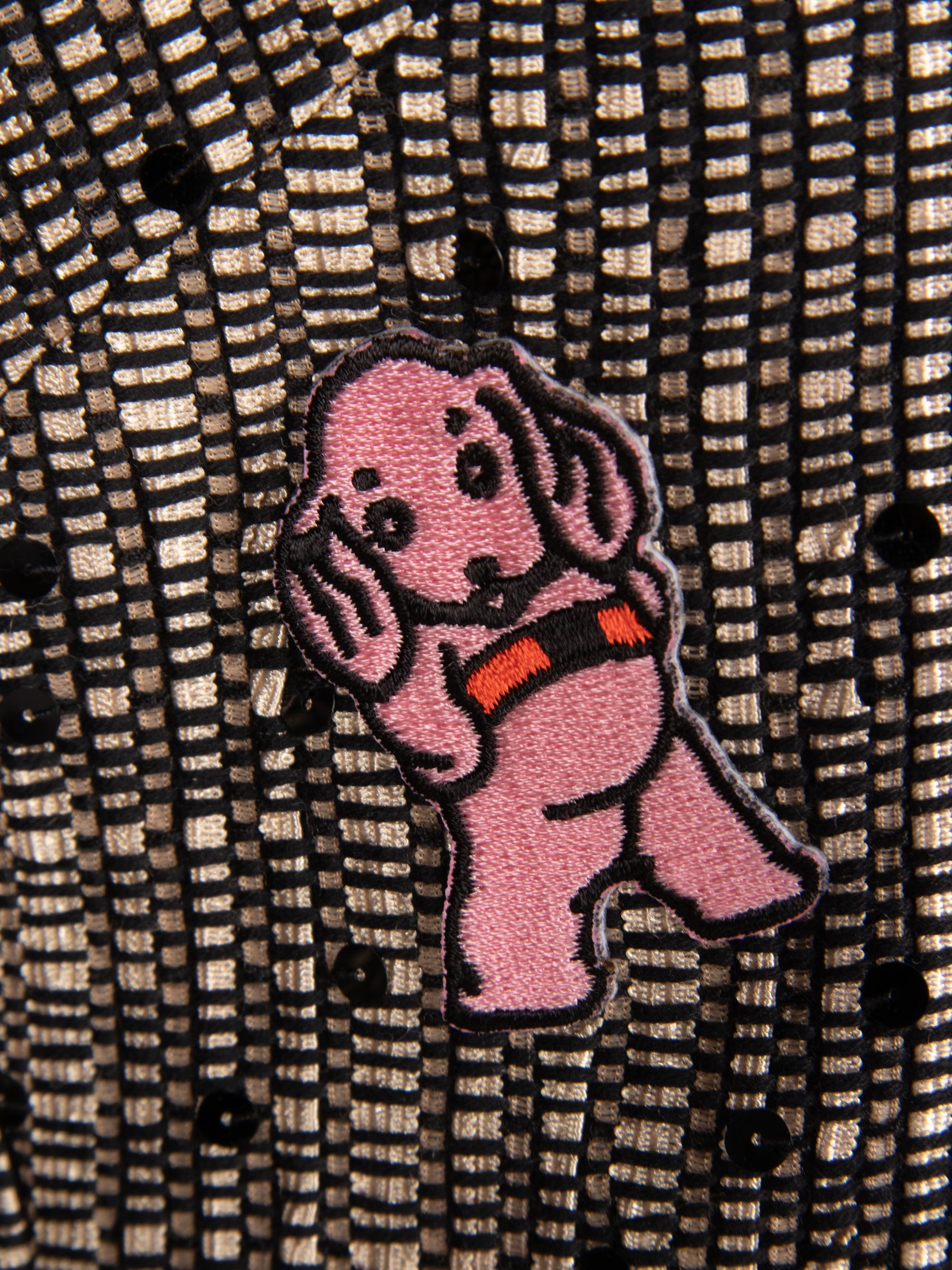 LIBERTINE, EMBROIDERED TWEED COAT