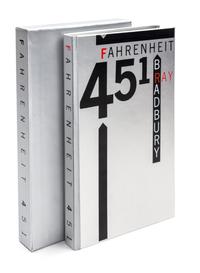 (LEC; MUGNAINI, JOSEPH) BRADBURY, RAY. Fahrenheit 451. Limited Editions Club, 1982. Limited. Signed by both author and illustrator.
