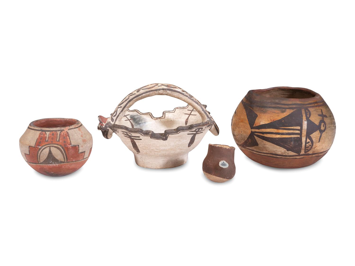 Collection of Pueblo Pottery
