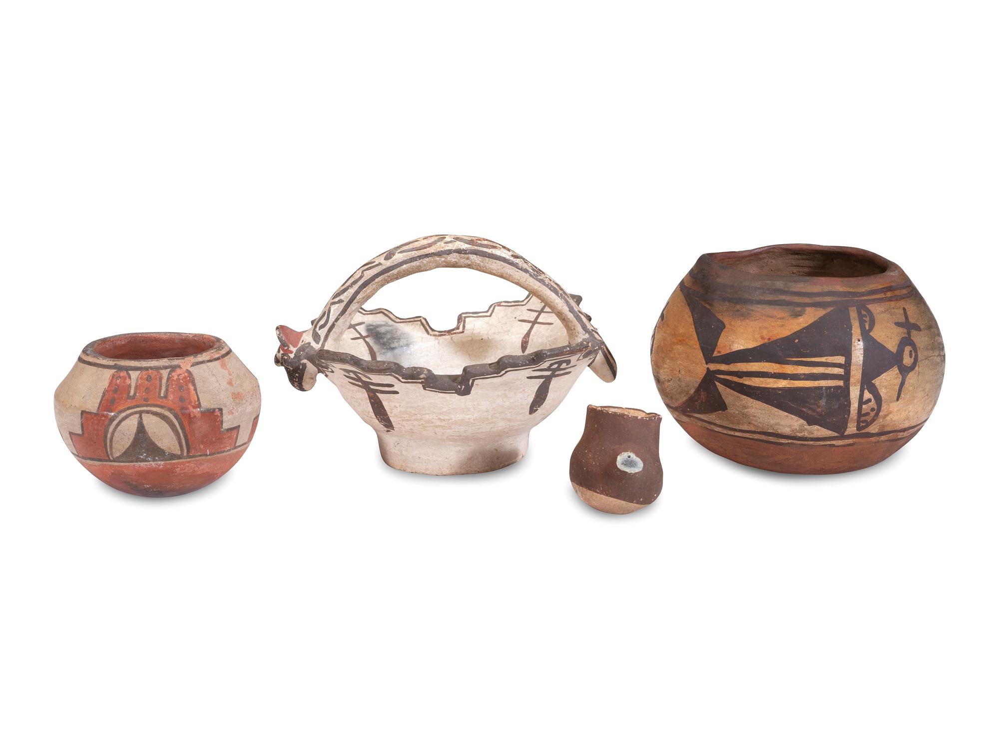 Collection of Pueblo Pottery