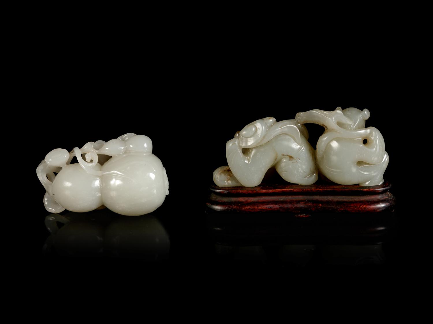 Two Chinese Jade Carvings