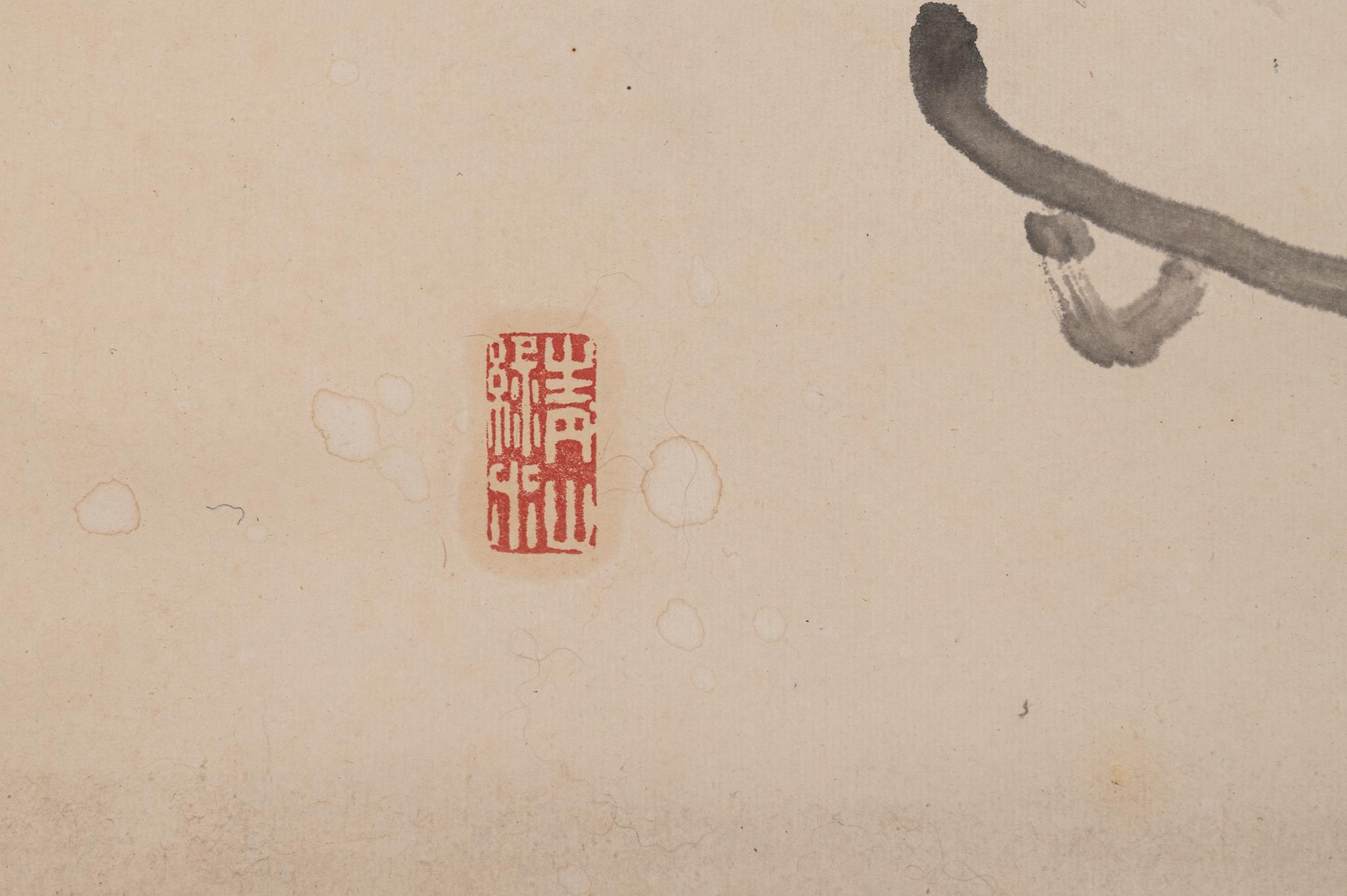 Two Chinese Hanging Scrolls