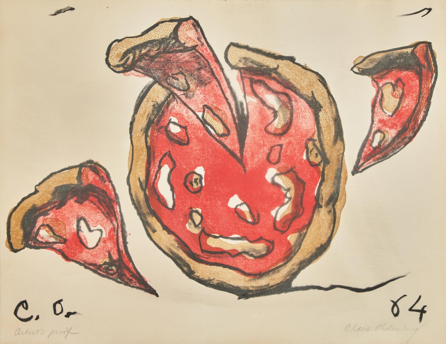 Flying Pizza ( from New York Ten ) , 1964