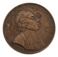 [EXONUMIA] A Group of Six Bronze Portrait Medallions