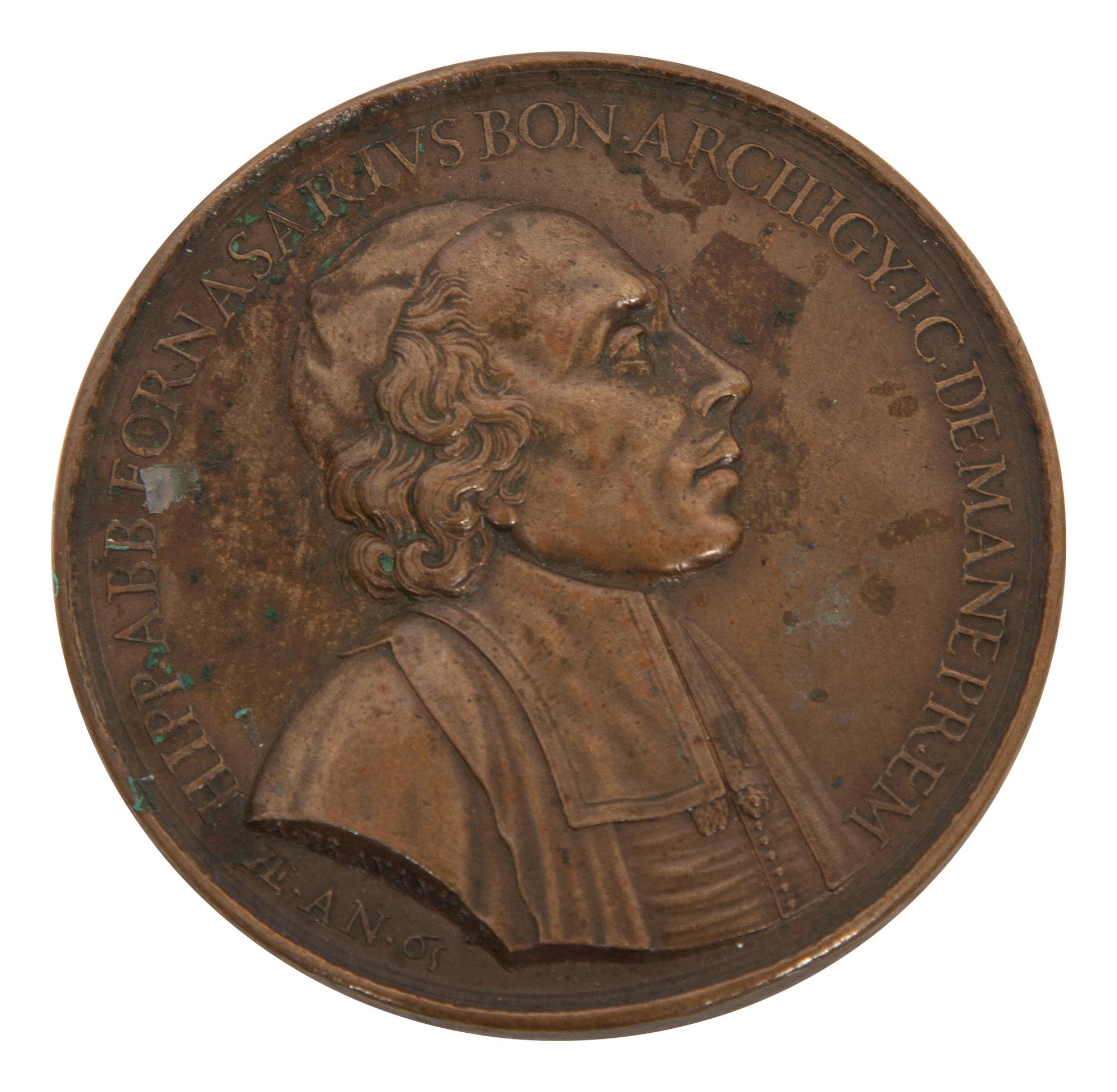 [EXONUMIA] A Group of Six Bronze Portrait Medallions