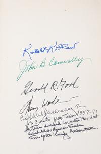 (KENNEDY, JOHN F.) Hearings...on the Assassination of President Kennedy [with] Report of the Warren Commission. 27 vols., signed.