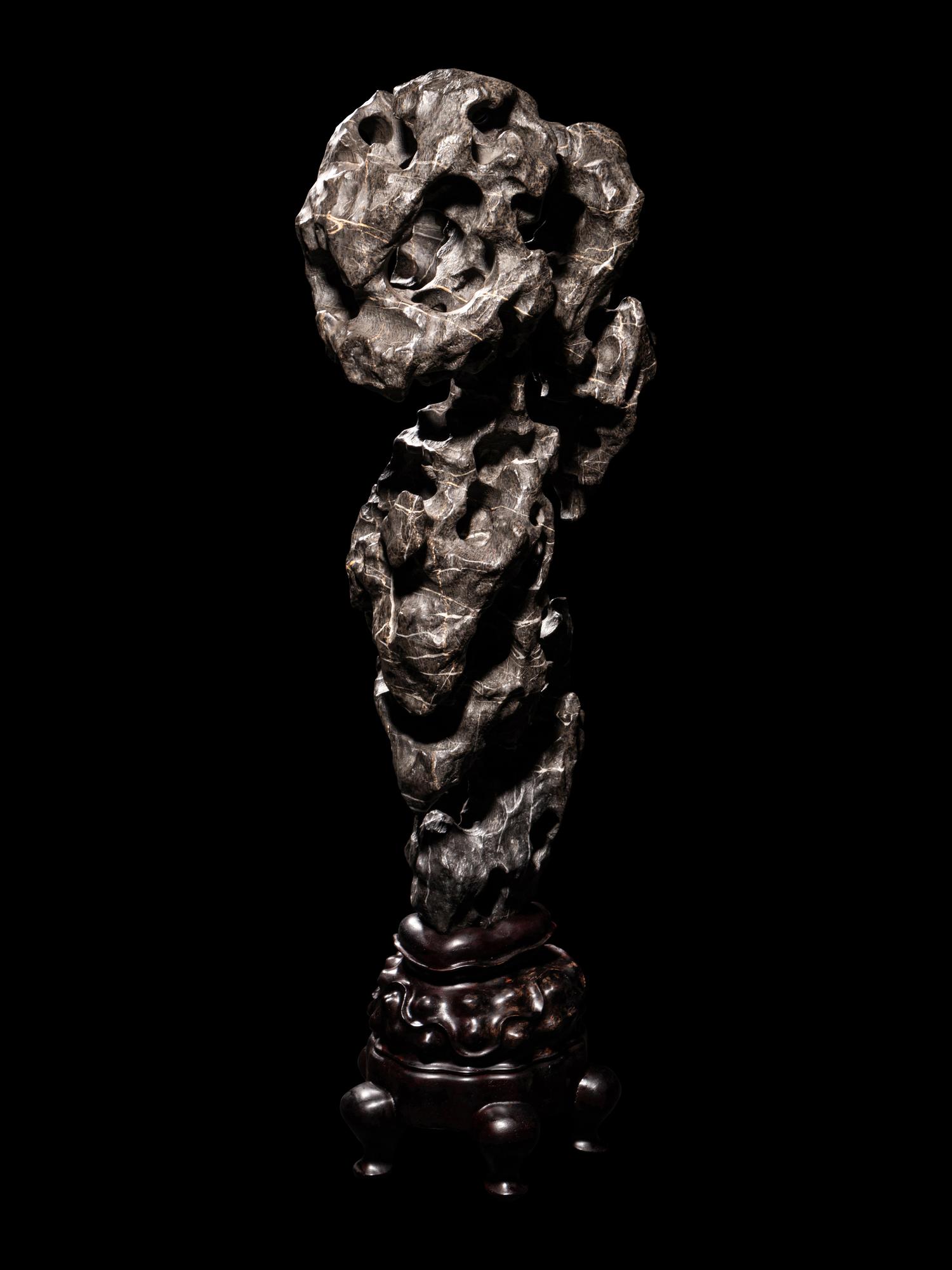 A Chinese Lingbi Scholar's Rock