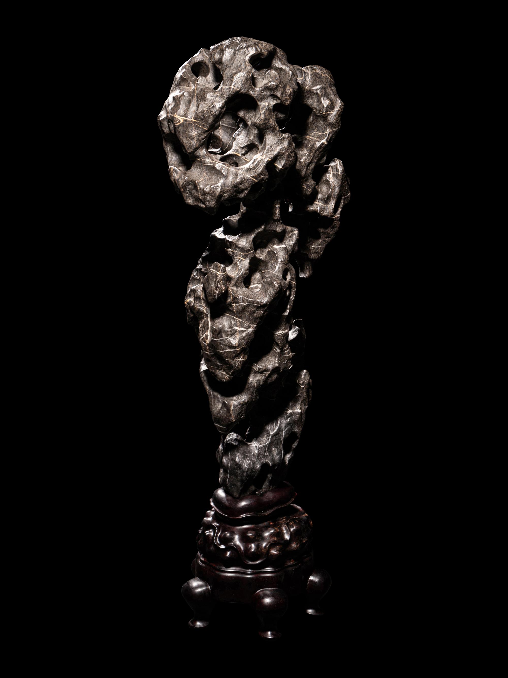 A Chinese Lingbi Scholar's Rock