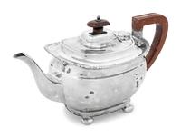 An Asprey and Co. Silver Four-Piece Tea and Coffee Service