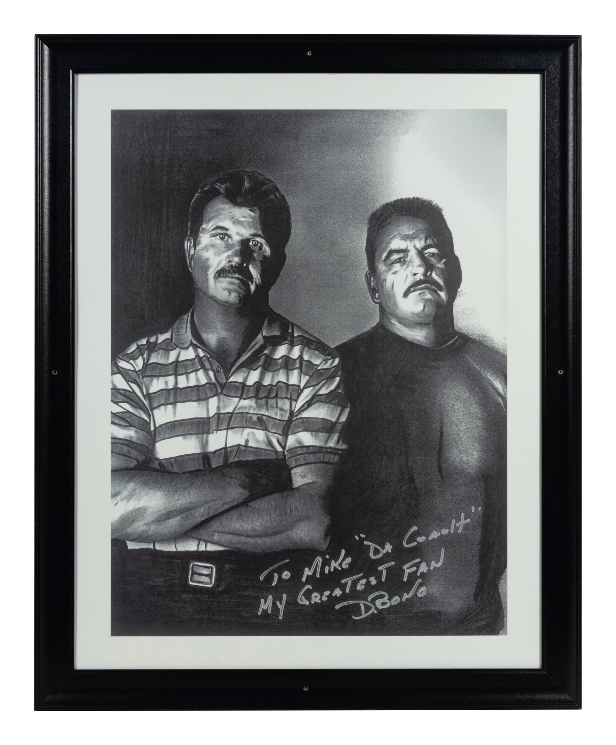 A Group of Six Large Scale Photographs of Mike Ditka as Player Formerly Displayed at Mike Ditka’s Restaurant