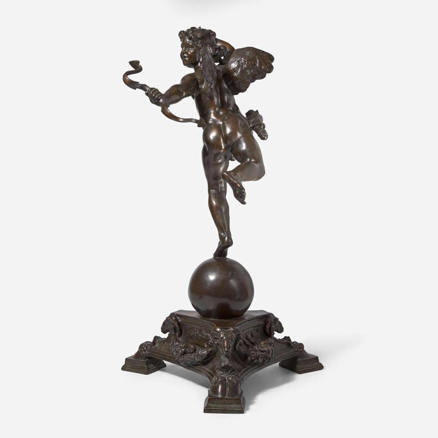 Frederick William MacMonnies (American, 1863–1937) Running Cupid and Standing Cupid (The Pair)