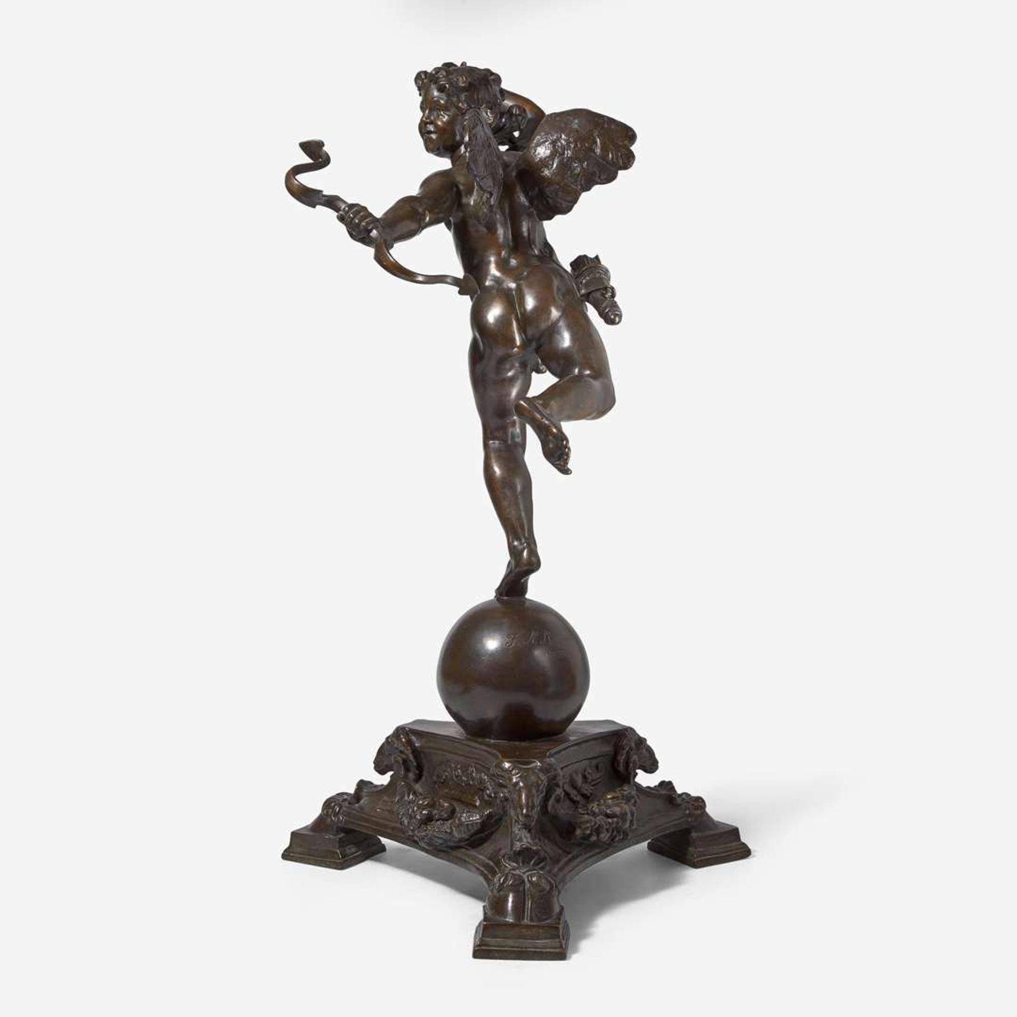 Frederick William MacMonnies (American, 1863–1937) Running Cupid and Standing Cupid (The Pair)