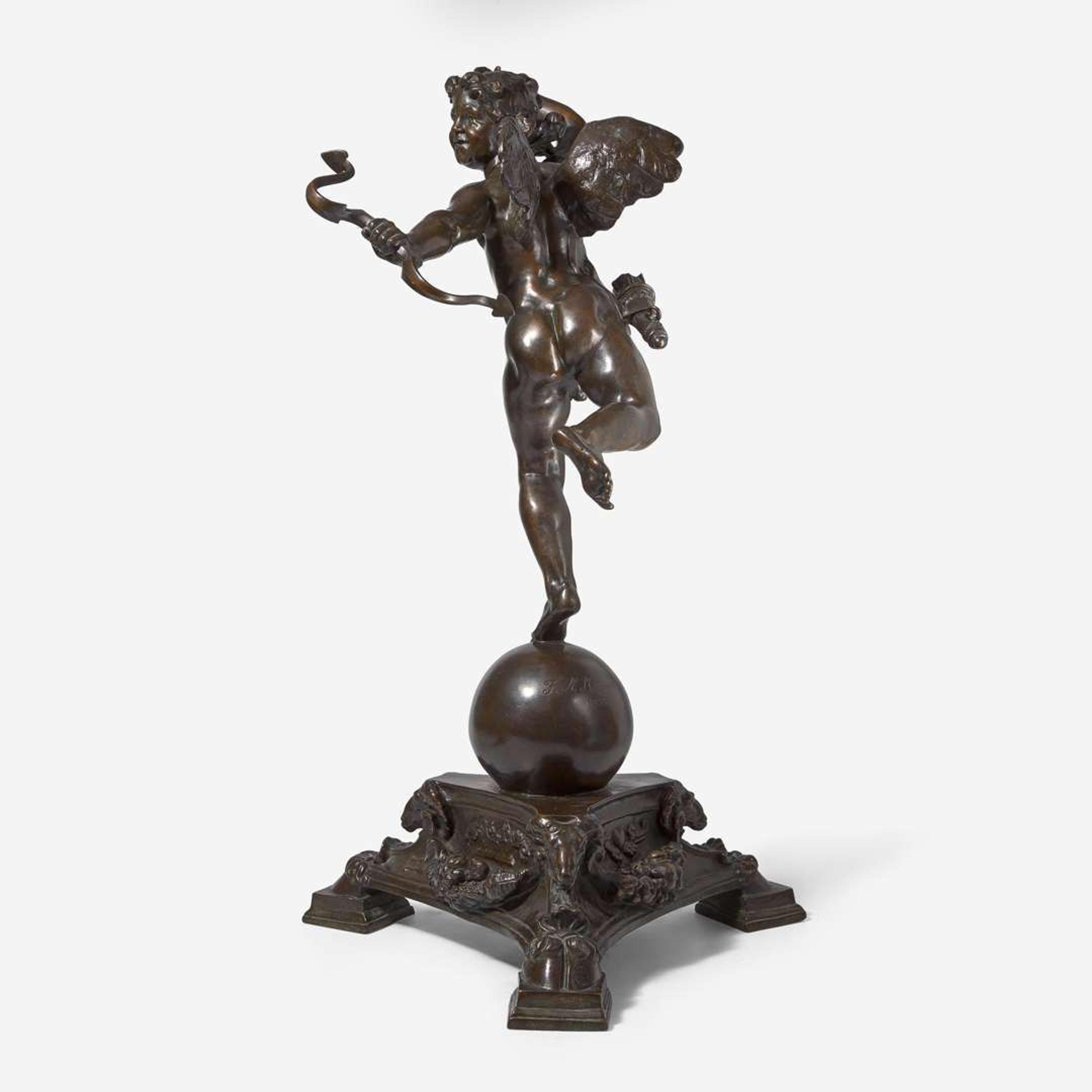 Frederick William MacMonnies (American, 1863–1937) Running Cupid and Standing Cupid (The Pair)