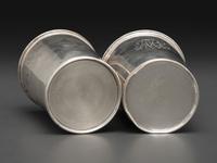 Two Silver Julep Cups