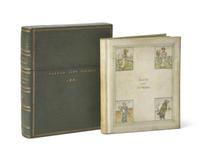 Greenaway, Kate, and Frederick Locker-Lampson. Illuminated Manuscript of "Cradle Verses"