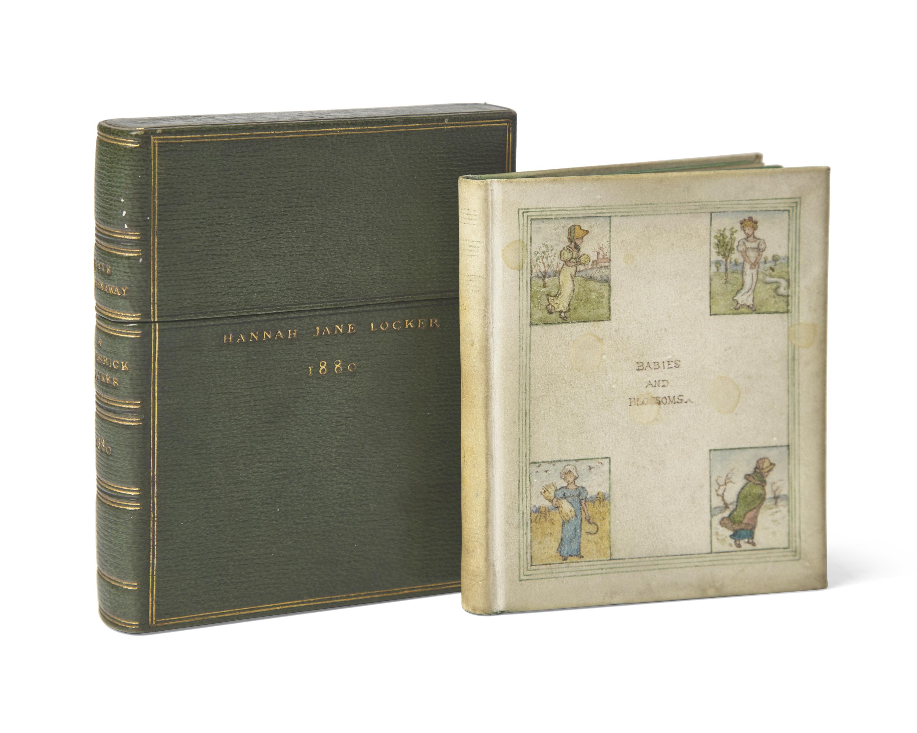 Greenaway, Kate, and Frederick Locker-Lampson. Illuminated Manuscript of "Cradle Verses"