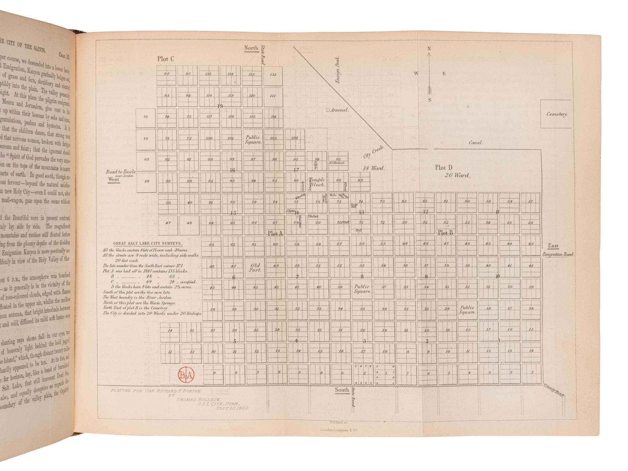 [19TH-CENTURY AMERICANA]. A group of 7 works, comprising:
