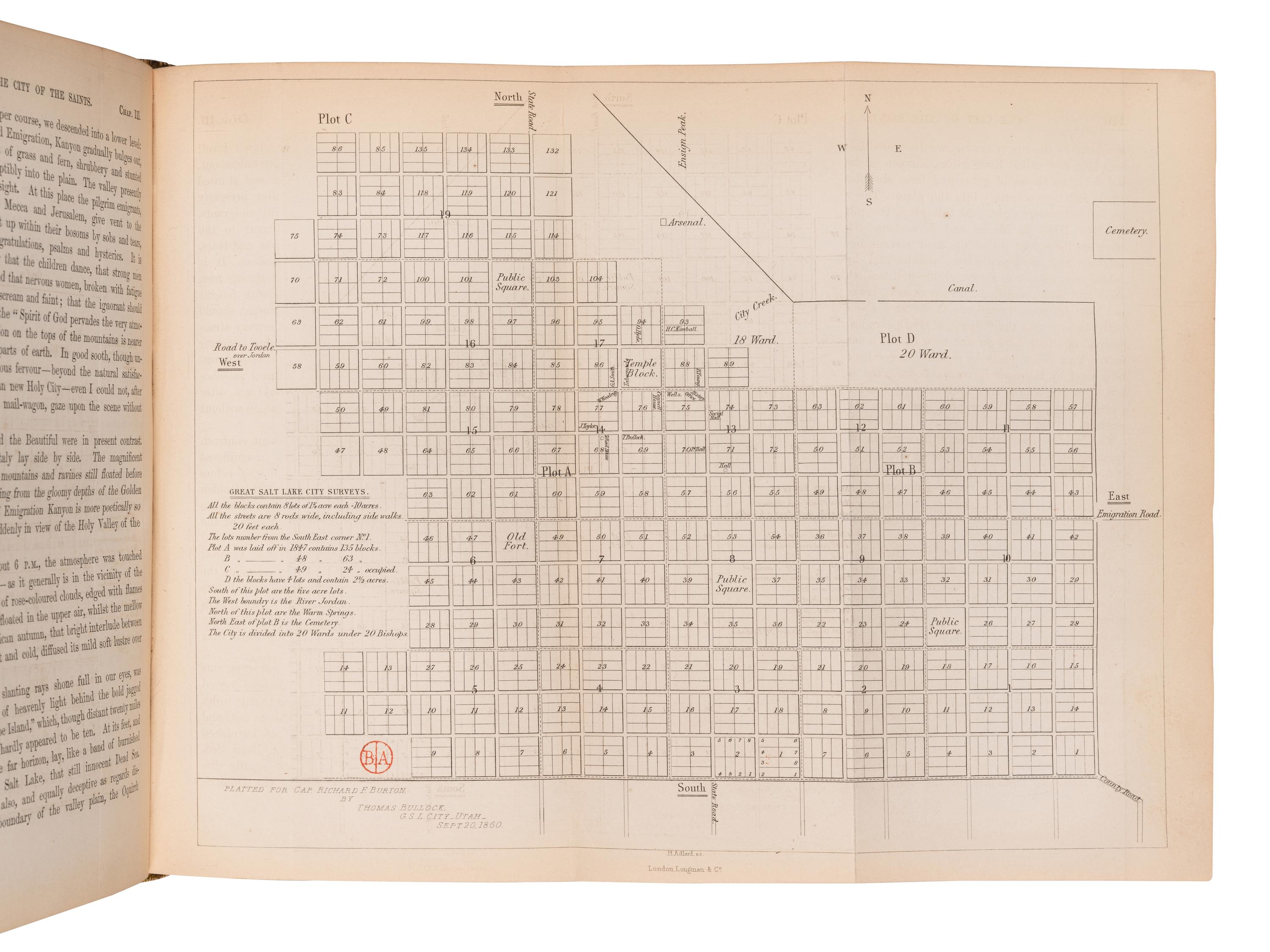 [19TH-CENTURY AMERICANA]. A group of 7 works, comprising: