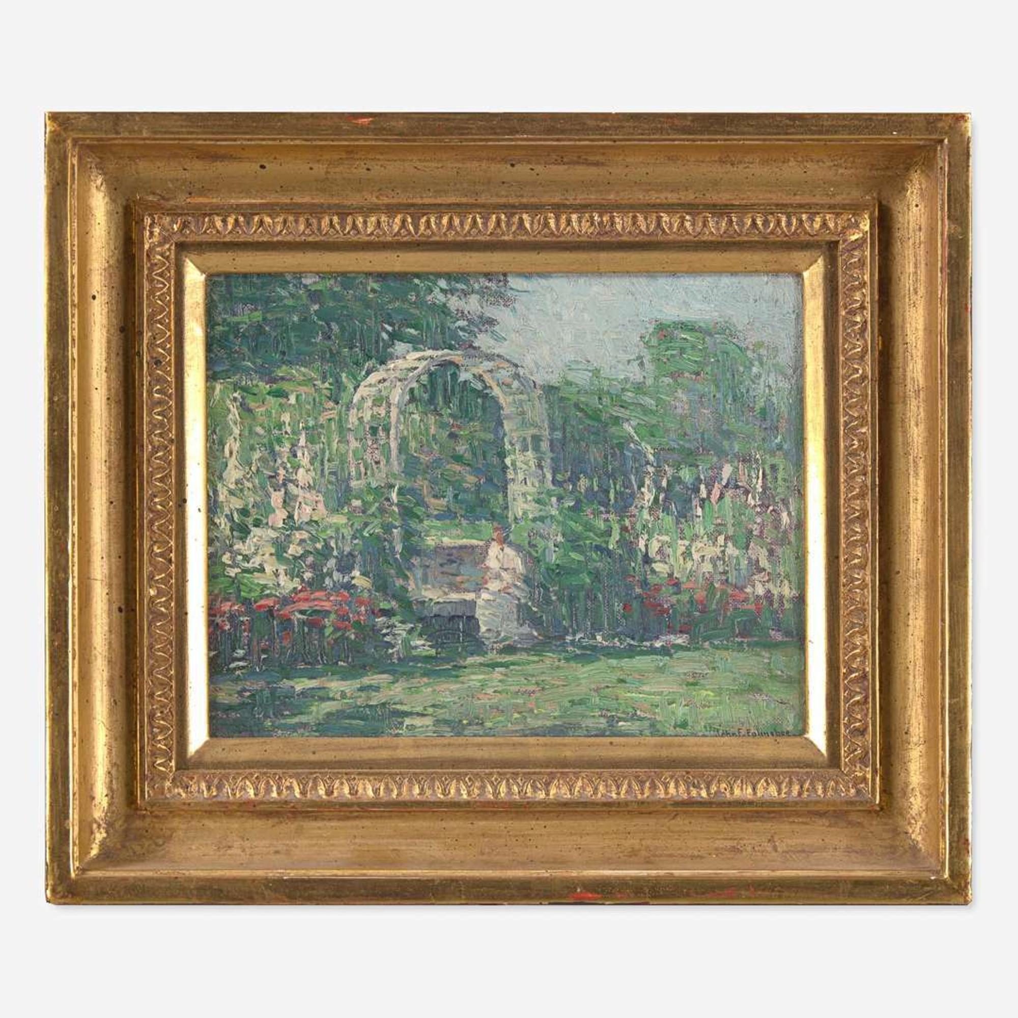 John Fulton Folinsbee (American, 1892–1972) Garden Gate