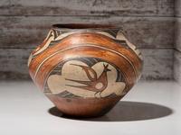 Polychrome Pottery Olla
