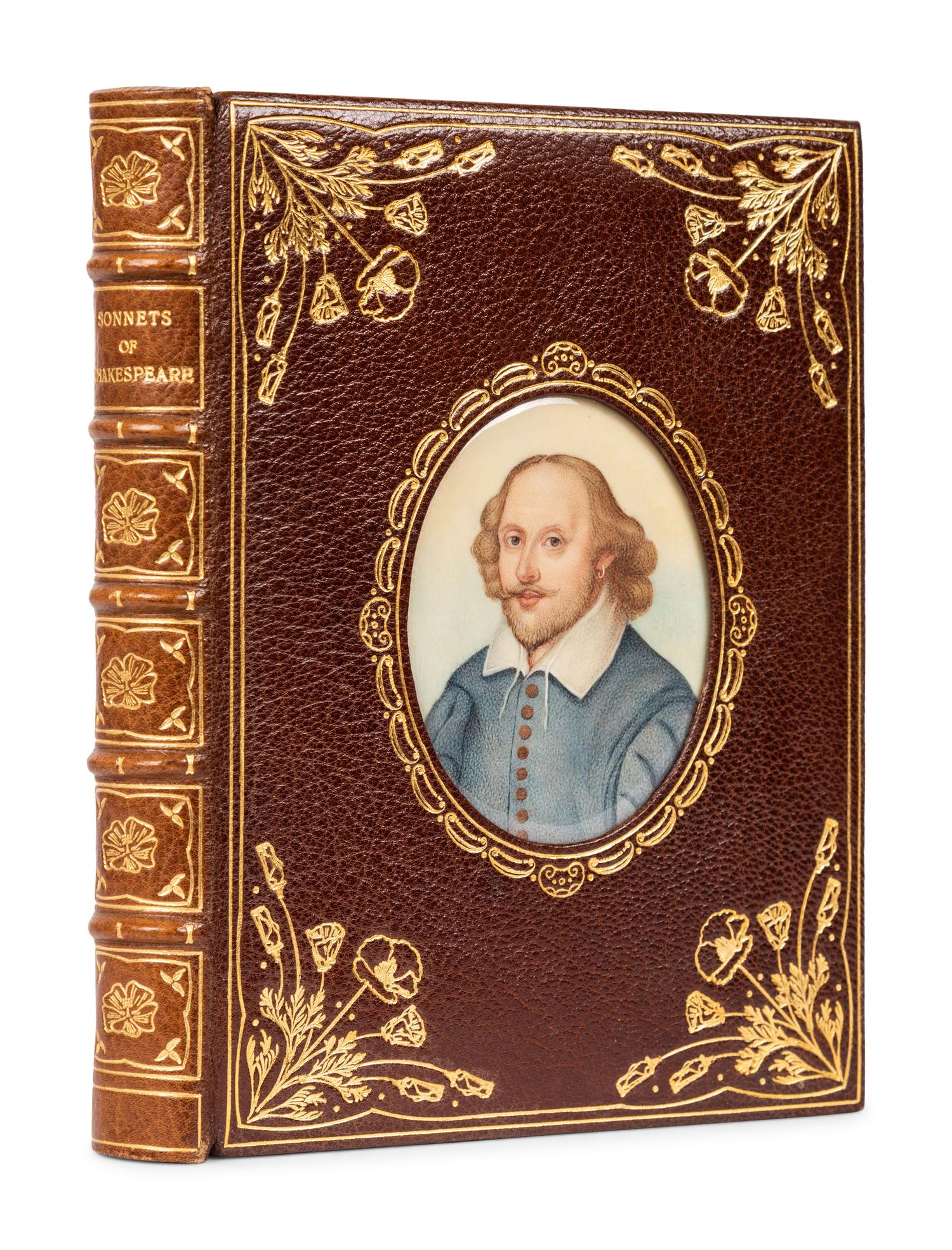 SHAKESPEARE, William (1564-1616). The Sonnets of Shakespeare . London: Robt. Riviere and Son, Ltd., 1928.
