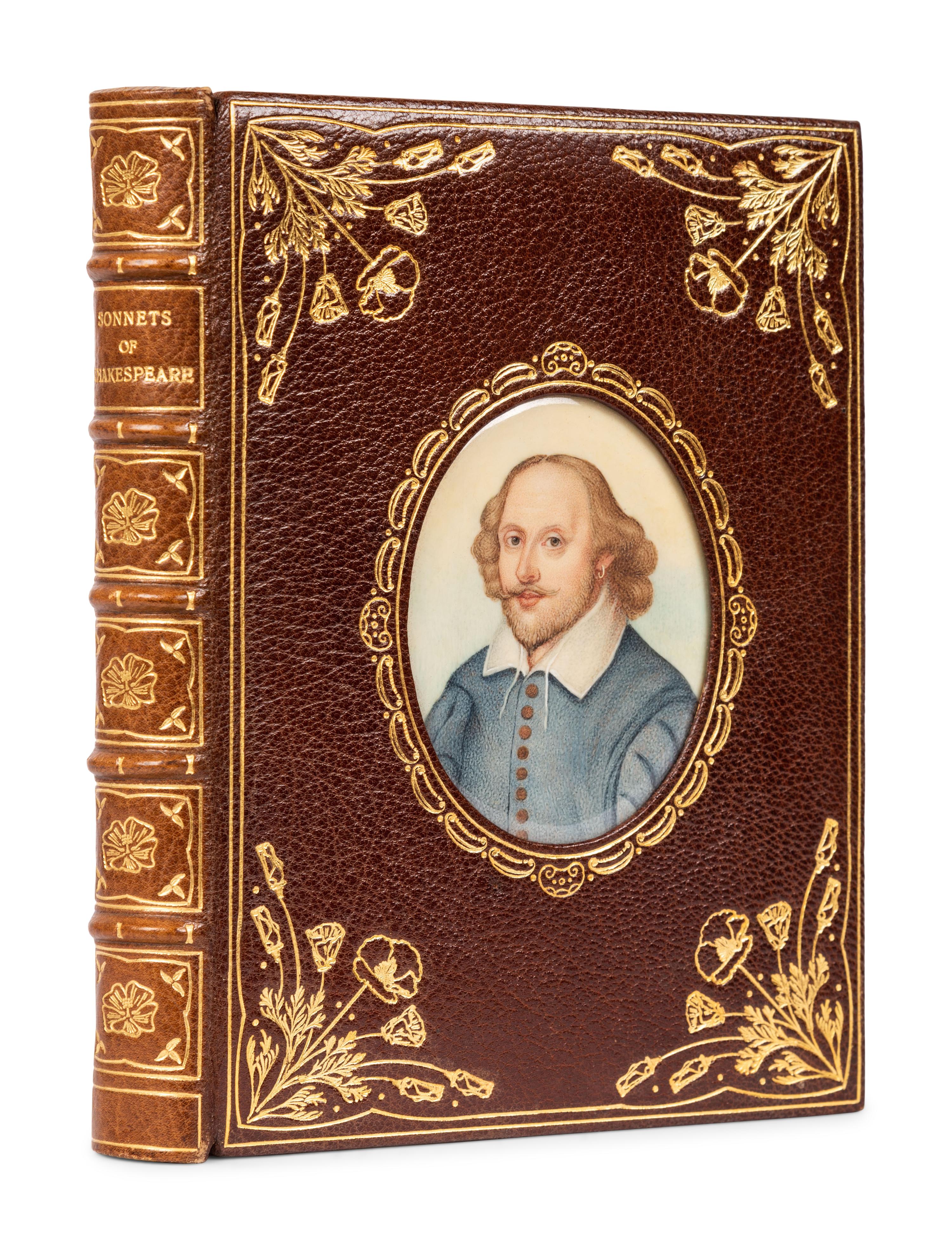 SHAKESPEARE, William (1564-1616). The Sonnets of Shakespeare . London: Robt. Riviere and Son, Ltd., 1928.