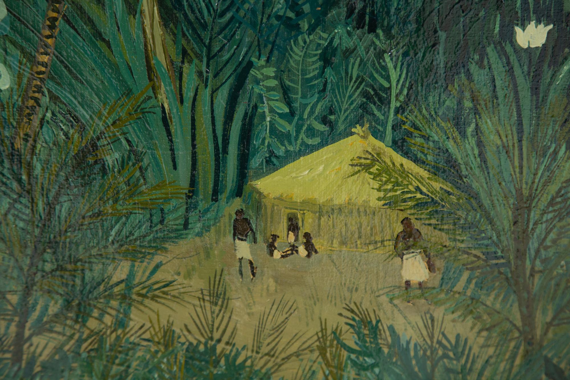 La case dans la forêt vierge