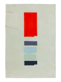 Chrome Orange, Chrome Violet , and Zinc White (A Group of Three Works)