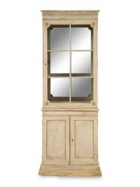 An Italian Painted Vitrine Cabinet