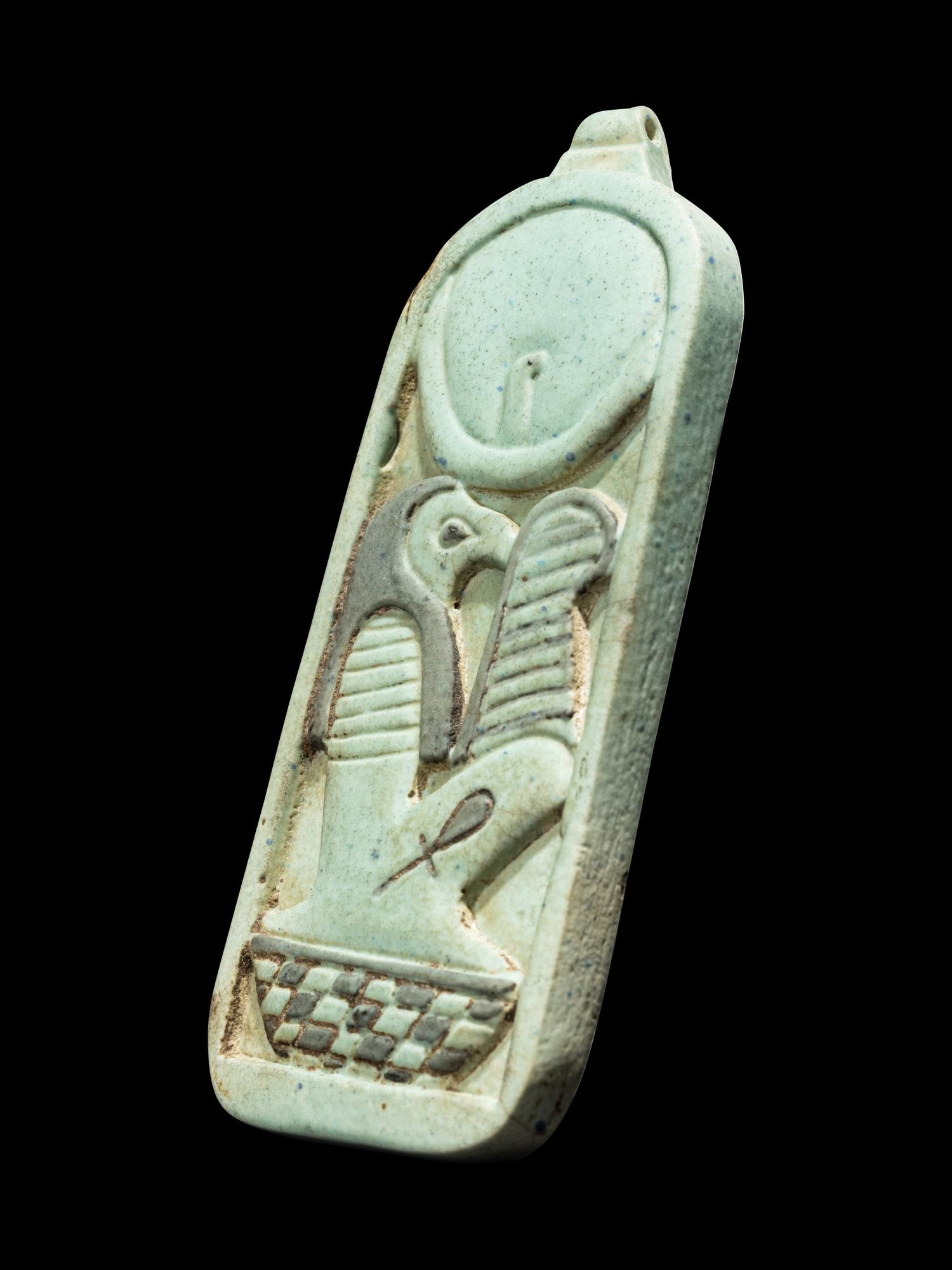 An Egyptian Plaque of Khonsu