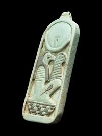 An Egyptian Plaque of Khonsu