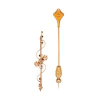 COLLECTION OF ANTIQUE, GOLD AND DIAMOND PINS